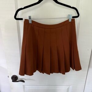 Wilfred Pleated Mini Skirt